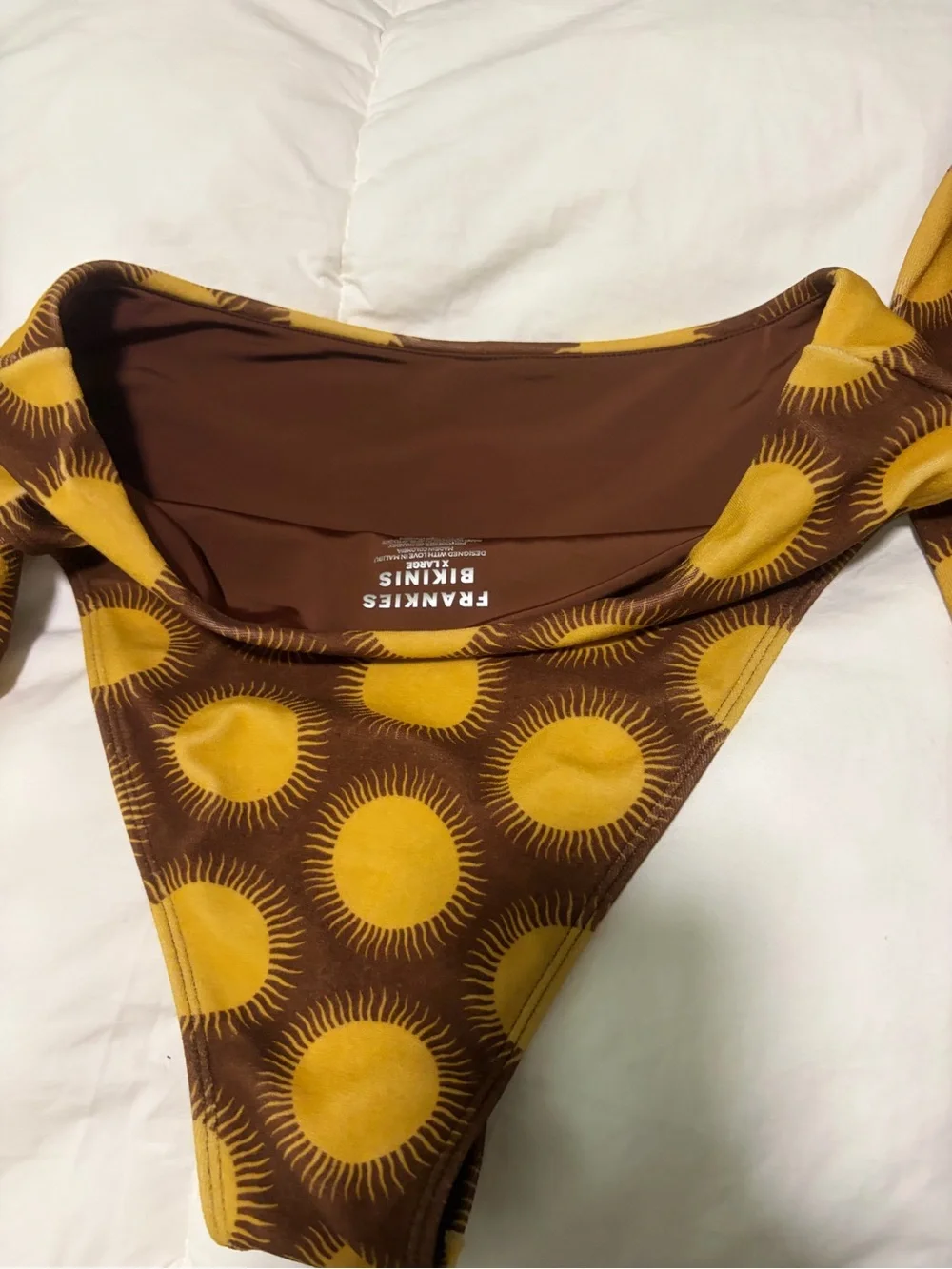 Frankies Bikinis Swimsuit 2XL top,Botton XL, Bolero Size XL